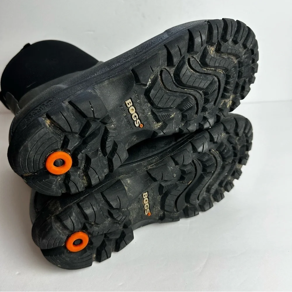 Bogs Sauvie Basin Tall Men's Boots US 7 Insulated Waterproof Winter Black
